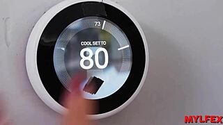 Grateful MILF Assistant Thanks Handsome Utility Guy with Sex