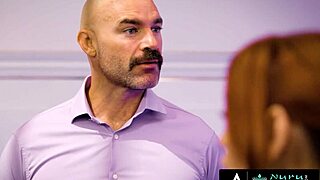 i, german milf, fucks with step-son when he's on work with big tits