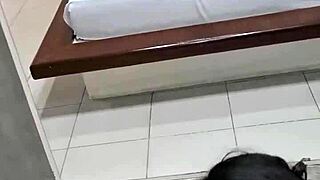 overwhelming ecstasy as huge dick pounds her bent over