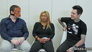 hey, why's this chick in anal asylum for brutal pain?