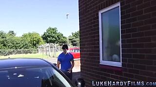 Busty british milf rides massive cock in high heels during hardcore session