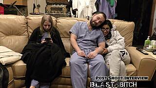 Jasmine Rose's Hairy Bush Gets Blasted With Cum In POV Nurse Patient Scene