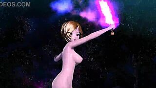Kagamine Rin, Meiko, and Haku in Knife Project Diva Nude Mod