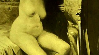 vintage erotic animation with retro vibes