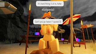 I get pounded by a black cock as a robloxian witch with big tits and blonde ass ft elainaf