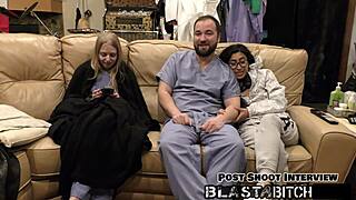 Jasmine Rose's Hairy Bush Gets Blasted With Cum In POV Nurse Patient Scene
