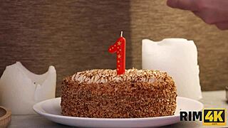 Rim4k Guy Gets Anilingus from Babe on First Anniversary Celebration