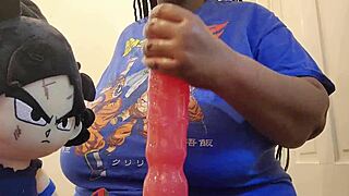 Bambola's Pussy Struggles Around Dan's Dick