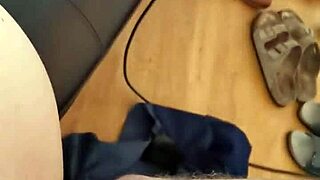 interracial bbw indian sluts using thrusting dildo machine on pussies.