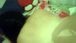 my wife with big ass giving a delicious blowjob in homemade video