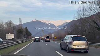 프랑스년 보지 정액으로 꽉 채워짐