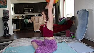 Cute European amateur babe teaches lesson 278 in a lively instruction session