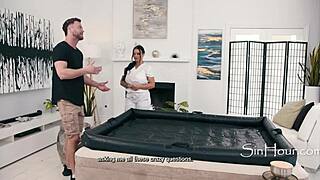 um, this masseuse with big tits feels so right