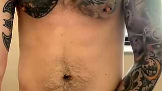 public bathroom jerk off session