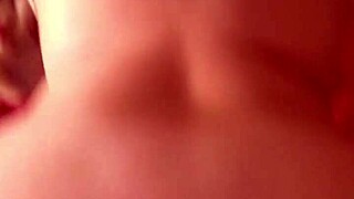 cute ebony teen gives sloppy public blowjob