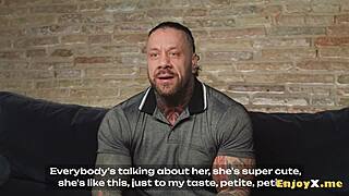 insanely molten brunette with ink-covered body gets her raw muff pounded by her tattooed lover