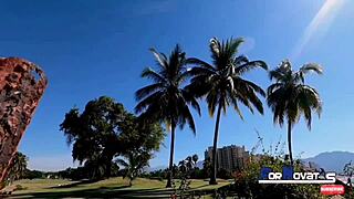 yo, cougar bangs german dude on mexican beaches!