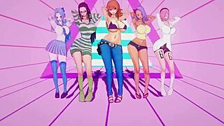 Umm, got wild with anal toys and sexy dancing to One Piece MMD.