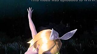 Kagamine Rin, Meiko, and Haku in Knife Project Diva Nude Mod