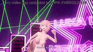 Do you want to see megurine luka nude with big tits and ass?