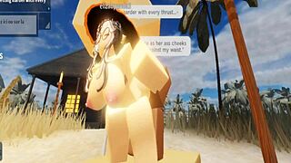 I get pounded by a black cock as a robloxian witch with big tits and blonde ass ft elainaf