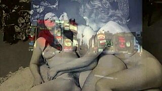 vintage seventies porn shoot with hairy pussy in wild group 3some