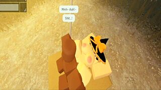 I get pounded by a black cock as a robloxian witch with big tits and blonde ass ft elainaf