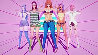 Umm, got wild with anal toys and sexy dancing to One Piece MMD.