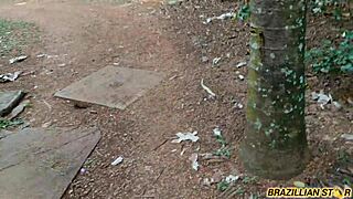 18-Year-Old Loses Virginity to Friend in Wild Outdoor Fuck