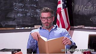 Teacher Licks Student's Bush Then Bangs Her Hard