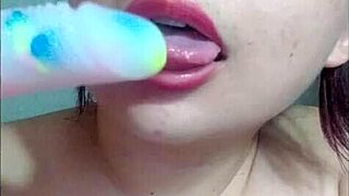 college girl with big ass gets creampied in amateur session