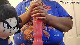 Bambola's Pussy Struggles Around Dan's Dick