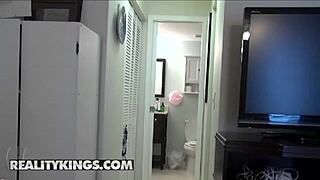 huge tits babe feels intense pleasure as cock fucks her wet pussy