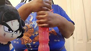 Bambola's Pussy Struggles Around Dan's Dick