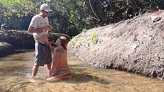 She fucked the caretaker with big ass