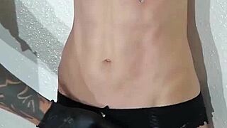 Let Me Be Your Sub - Bondage Fucking Machine Nipple Clamps and Hot Squirting Orgasm on Skinny Redhead