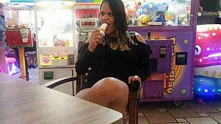 i hunted for a guy at the shopping mall and gave in the bathroom with paty bumbum and el toro de oro