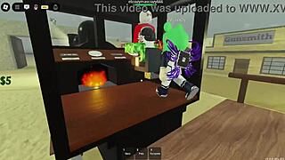 She stays afk and everyone joins in a wild gangbang. They take turns banging her hard.