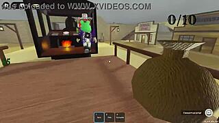 She stays afk and everyone joins in a wild gangbang. They take turns banging her hard.