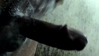 Intensely Enjoying Handjob With Monster Cock