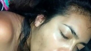 Latina Sucks Me Off While Watching Series