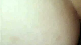 old guy destroys cuckold's wife's tight pussy, horny amateurs watch cumshot.