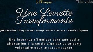 transforming doggy with furry french audio