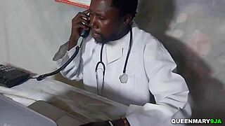 husband brings wife to gynecologist and ends with creampie surprise