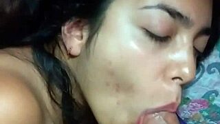 Latina Sucks Me Off While Watching Series