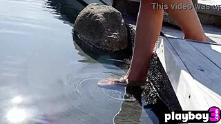 petite natural babes strip naked for playboy after steamy tease