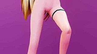 date a live mayuri dances undress to bboom bboom song in mmd 3d