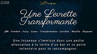 transforming doggy with furry french audio