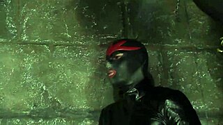 Super hot blonde babe gets banged by masked horny dude passionately.