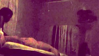 Ebony Massage Turns Into Caught Interracial Fuck